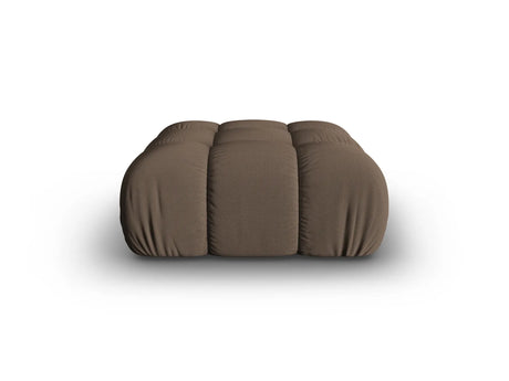 Bellis Modulares Sofa Einzelmodul Pouf mit 3D-Stoff (Son40) in Braun, 94 cm – Bild 1