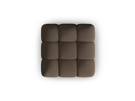 Bellis Modulares Sofa Einzelmodul Pouf mit 3D-Stoff (Son40) in Braun, 94 cm – Bild 4
