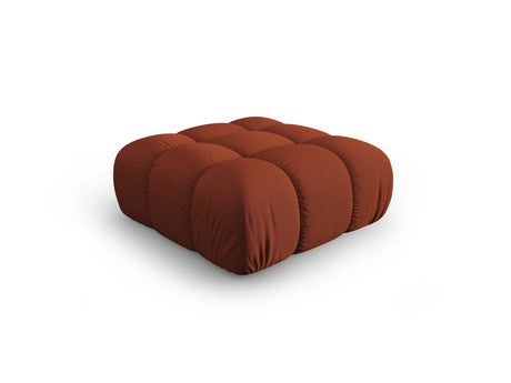 Bellis Modulares Sofa Einzelmodul Pouf mit 3D-Stoff (Son44) in Ziegel, 94 cm – Bild 1