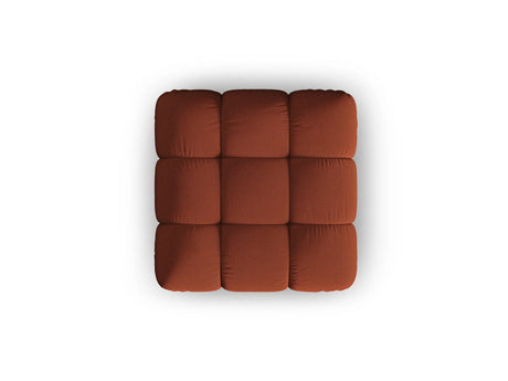 Bellis Modulares Sofa Einzelmodul Pouf mit 3D-Stoff (Son44) in Ziegel, 94 cm – Bild 2