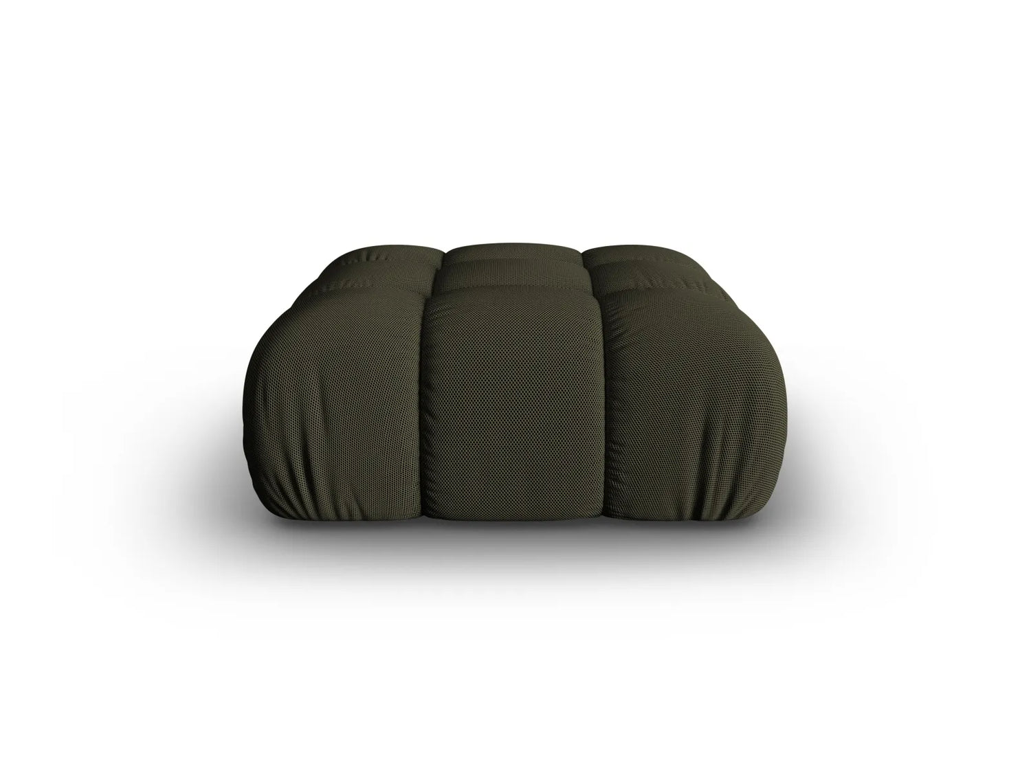 Bellis Modulares Sofa Einzelmodul Pouf mit 3D-Stoff (Son77) in Amazon grün, 94 cm – Bild 1