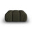 Bellis Modulares Sofa Einzelmodul Pouf mit 3D-Stoff (Son77) in Amazon grün, 94 cm – Bild 1