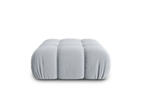 Bellis Modulares Sofa Einzelmodul Pouf mit Samt-Stoff (Blu06) in Hellblau, 94 cm – Bild 2