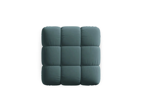 Bellis Modulares Sofa Einzelmodul Pouf mit Samt-Stoff (Blu85) in Türkis, 94 cm – Bild 3