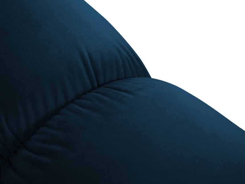 Bellis Modulares Sofa Einzelmodul Pouf mit Samt-Stoff (Blu86) in Königsblau, 94 cm – Bild 4
