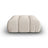 Bellis Modulares Sofa Einzelmodul Pouf mit Samtbezug oder 3D-Stoff, 94 cm – Bild 1