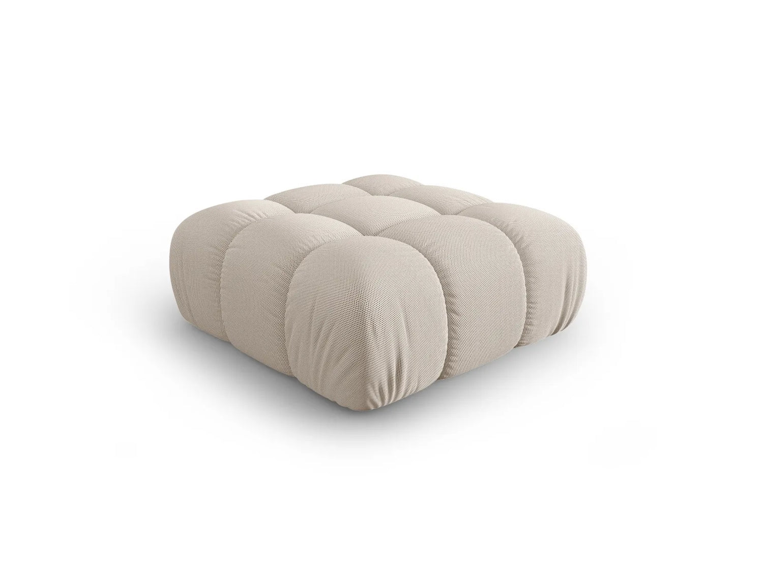 Bellis Modulares Sofa Einzelmodul Pouf mit Samtbezug oder 3D-Stoff, 94 cm – Bild 2