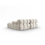 Bellis Modulares Sofa mit 2 Modulen mit Samtbezug oder 3d-Stoff, 188x155cm - ZEN ZONE Furniture