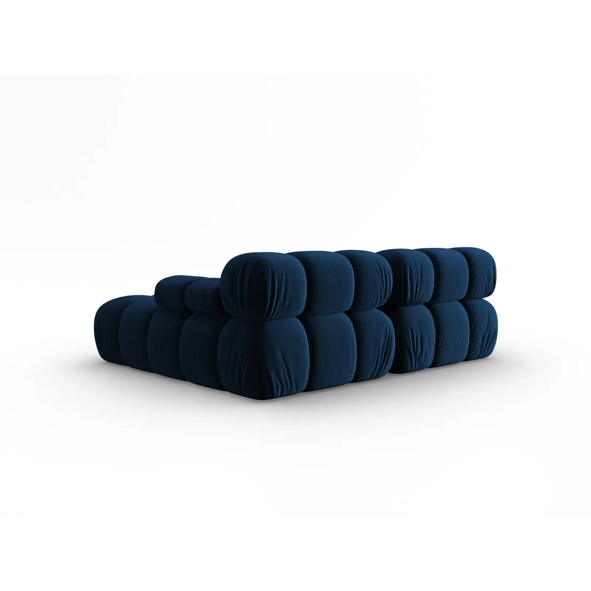 Bellis Modulares Sofa mit 2 Modulen mit Samtbezug oder 3d-Stoff, 188x155cm - ZEN ZONE Furniture