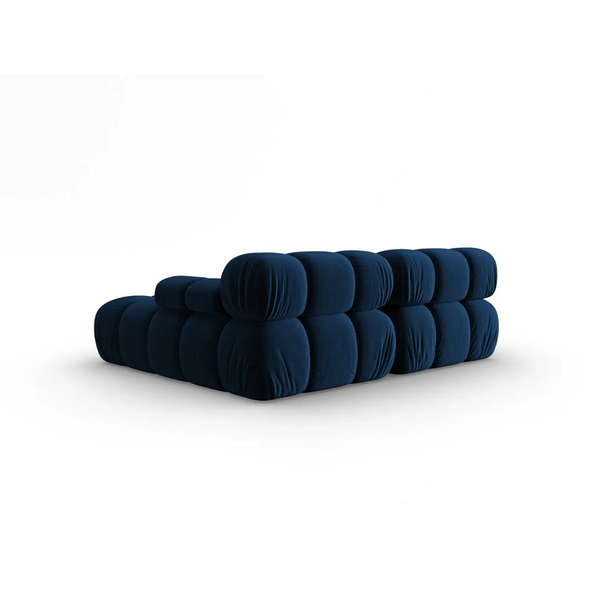 Bellis Modulares Sofa mit 2 Modulen mit Samtbezug oder 3d-Stoff, 188x155cm - ZEN ZONE Furniture
