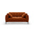 Bemy 2-Sitzer Sofa aus Samt (Salvador 14) in Terrakotta, 170x102 cm – Bild 1