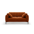 Bemy 2-Sitzer Sofa aus Samt (Salvador 14) in Terrakotta, 170x102 cm – Bild 1