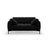 Bemy 2-Sitzer Sofa aus Samt (Salvador 19) in Schwarz, 170x102 cm – Bild 1