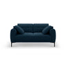 Bemy 2-Sitzer Sofa aus Samt (Salvador 5) in Königsblau, 170x102 cm – Bild 1