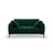 Bemy 2-Sitzer Sofa aus Samt (Salvador 7) in Flaschengrün, 170x102 cm – Bild 1