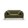 Bemy 2-Sitzer Sofa aus Samt (Salvador 8) in Grün, 170x102 cm – Bild 1