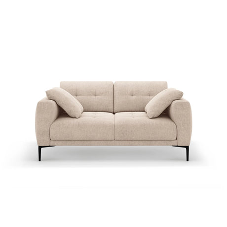 Bemy 2-Sitzer Sofa aus Strukturierter Stoff (Sorella 05) in Sand, 170x102 cm – Bild 1