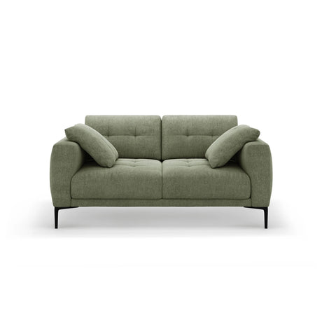 Bemy 2-Sitzer Sofa aus Strukturierter Stoff (Sorella 34) in Dunkles olivgrün, 170x102 cm – Bild 1