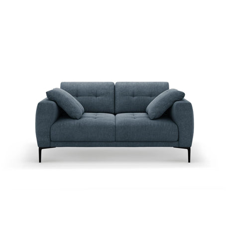 Bemy 2-Sitzer Sofa aus Strukturierter Stoff (Sorella 77) in Dunkelblau, 170x102 cm – Bild 1