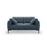 Bemy 2-Sitzer Sofa aus Strukturierter Stoff (Sorella 77) in Dunkelblau, 170x102 cm – Bild 1