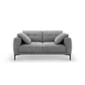 Bemy 2-Sitzer Sofa aus Strukturierter Stoff (Sorella 89) in Grau, 170x102 cm – Bild 1