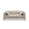 Bemy 3-Sitzer Sofa aus Samt (Salvador 1) in Beige, 200x102 cm – Bild 1