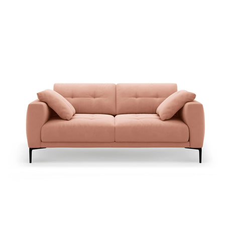 Bemy 3-Sitzer Sofa aus Samt (Salvador 11) in Rosa, 200x102 cm – Bild 1