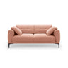 Bemy 3-Sitzer Sofa aus Samt (Salvador 11) in Rosa, 200x102 cm – Bild 1