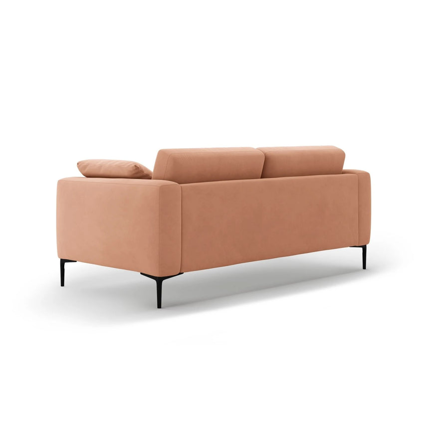 Bemy 3-Sitzer Sofa aus Samt (Salvador 11) in Rosa, 200x102 cm – Bild 3
