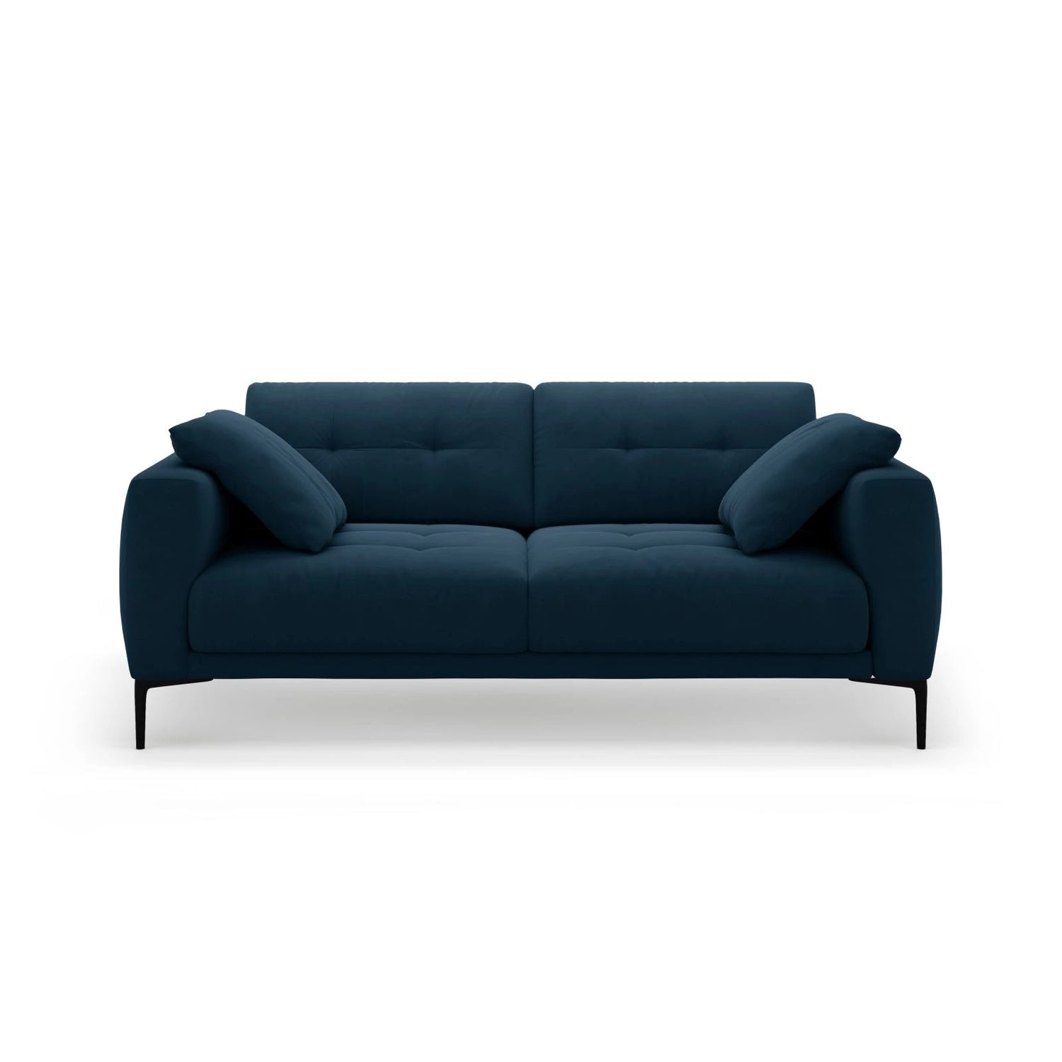 Bemy 3-Sitzer Sofa aus Samt (Salvador 5) in Königsblau, 200x102 cm – Bild 1