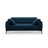 Bemy 3-Sitzer Sofa aus Samt (Salvador 5) in Königsblau, 200x102 cm – Bild 1
