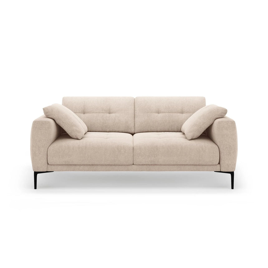 Bemy 3-Sitzer Sofa aus Strukturierter Stoff (Sorella 05) in Sand, 200x102 cm – Bild 1