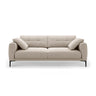 Bemy 4-Sitzer Sofa aus Samt (Salvador 1) in Beige, 230x102 cm – Bild 1