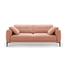 Bemy 4-Sitzer Sofa aus Samt (Salvador 11) in Rosa, 230x102 cm – Bild 1