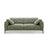Bemy 4-Sitzer Sofa aus Strukturierter Stoff (Sorella 34) in Dunkles olivgrün, 230x102 cm – Bild 1
