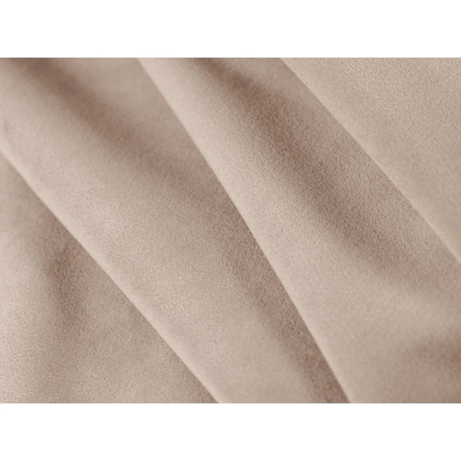 Bemy Ecksofa Links aus Samt (Salvador 1) in Beige, 295x174 cm – Bild 4