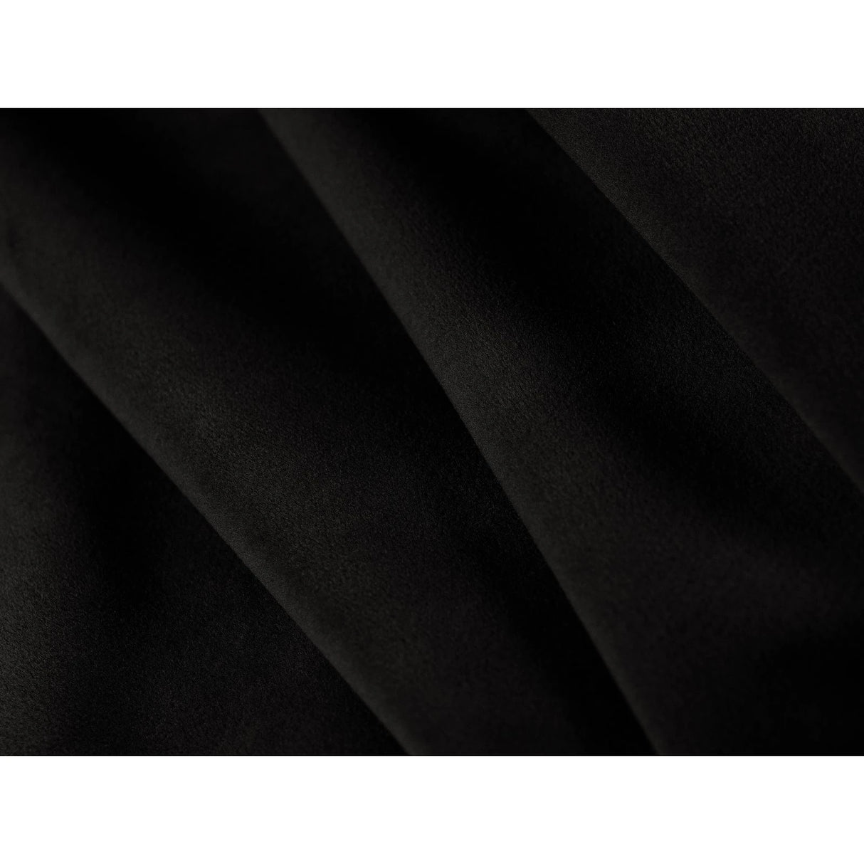 Bemy Ecksofa Rechts aus Samt (Salvador 19) in Schwarz, 205x174 cm – Bild 4