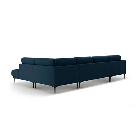 Bemy Panorama-Ecksofa Rechts aus Samt (Salvador 5) in Königsblau, 373x240 cm – Bild 3