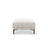 Bemy Pouf aus Samt oder Strukturstoff, 85x85 cm – Bild 1