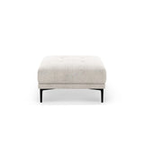 Bemy Pouf aus Samt oder Strukturstoff, 85x85 cm – Bild 1