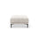 Bemy Pouf aus Samt oder Strukturstoff, 85x85 cm – Bild 1