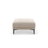 Bemy Pouf aus Samt (Salvador 1) in Beige, 85x85 cm – Bild 1
