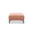 Bemy Pouf aus Samt (Salvador 11) in Rosa, 85x85 cm – Bild 1