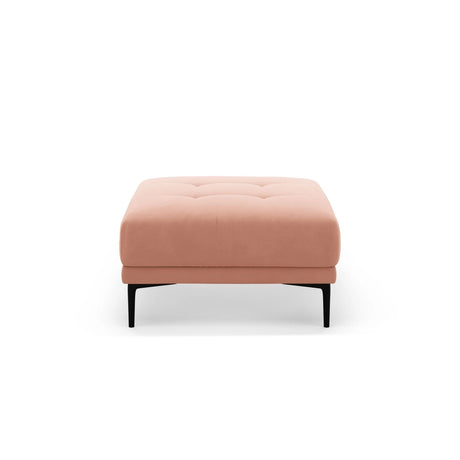 Bemy Pouf aus Samt (Salvador 11) in Rosa, 85x85 cm – Bild 1