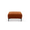 Bemy Pouf aus Samt (Salvador 14) in Terrakotta, 85x85 cm – Bild 1