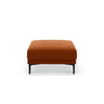 Bemy Pouf aus Samt (Salvador 14) in Terrakotta, 85x85 cm – Bild 1