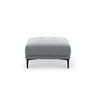 Bemy Pouf aus Samt (Salvador 17) in Grau, 85x85 cm – Bild 1