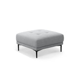 Bemy Pouf aus Samt (Salvador 17) in Grau, 85x85 cm – Bild 2