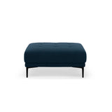 Bemy Pouf aus Samt (Salvador 5) in Königsblau, 100x70 cm – Bild 1