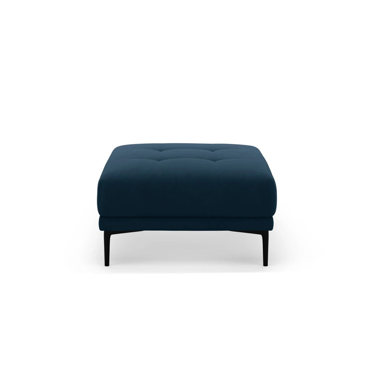 Bemy Pouf aus Samt (Salvador 5) in Königsblau, 85x85 cm – Bild 1